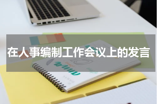 在人事编制工作会议上的发言