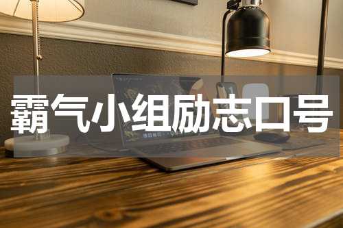 霸气小组励志口号