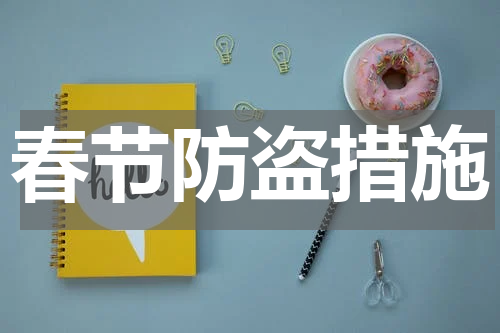 春节防盗措施