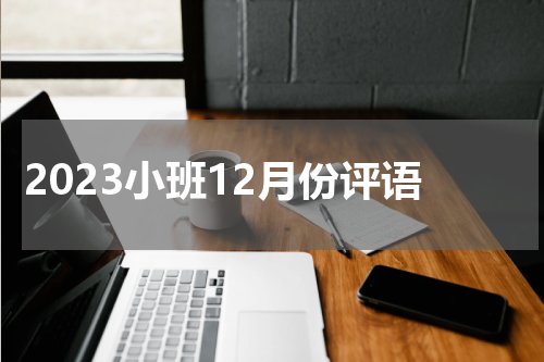 2023小班12月份评语