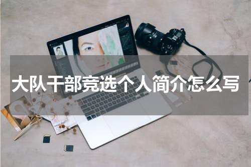 大队干部竞选个人简介怎么写