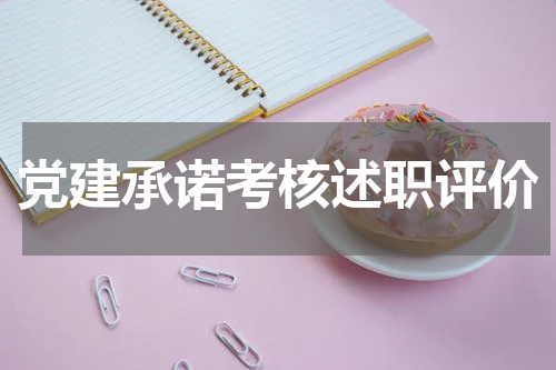 党建承诺考核述职评价