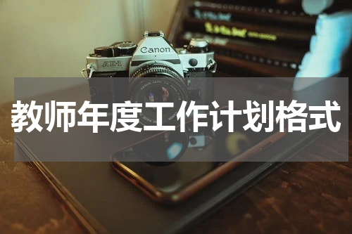 教师年度工作计划格式
