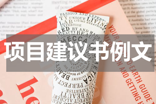 项目建议书例文