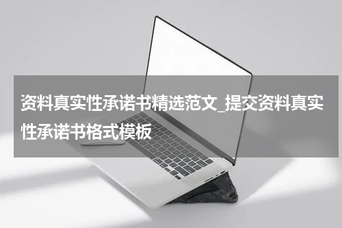 资料真实性承诺书精选范文_提交资料真实性承诺书格式模板