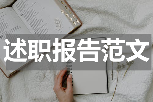 述职报告范文