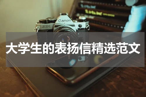 大学生的表扬信精选范文