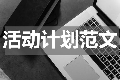 活动计划范文