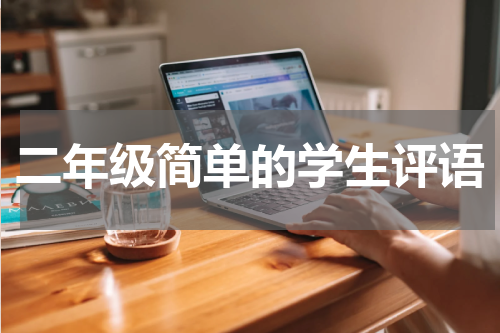 二年级简单的学生评语