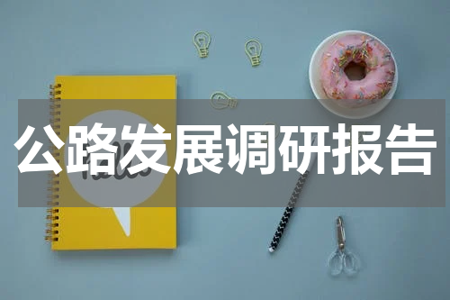 公路发展调研报告
