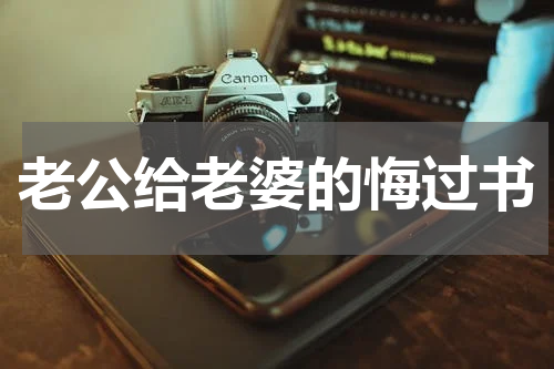 老公给老婆的悔过书