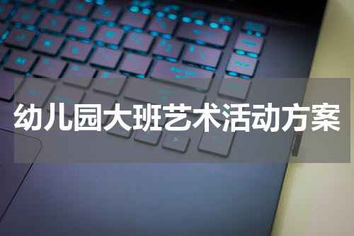 幼儿园大班艺术活动方案