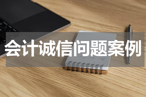 会计诚信问题案例