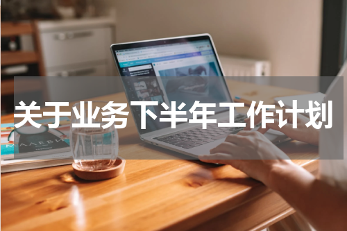 关于业务下半年工作计划