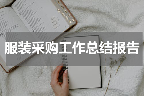 服装采购工作总结报告