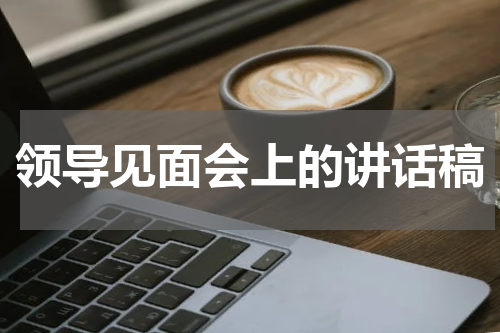 领导见面会上的讲话稿