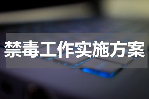 禁毒工作实施方案