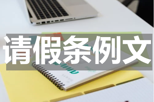 请假条例文