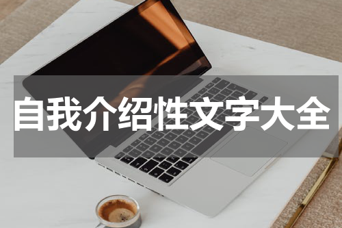 自我介绍性文字大全