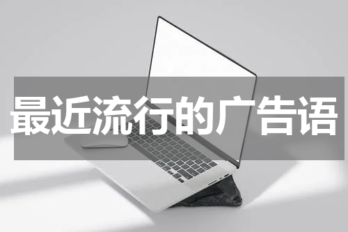 最近流行的广告语