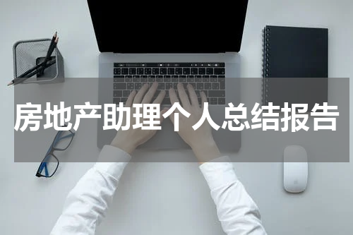 房地产助理个人总结报告