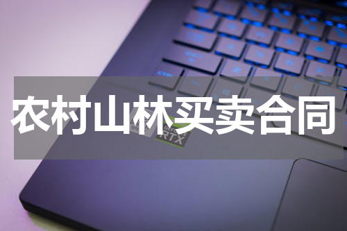 农村山林买卖合同