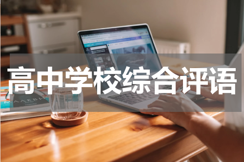 高中学校综合评语