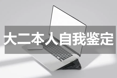 大二本人自我鉴定