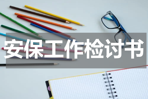 安保工作检讨书