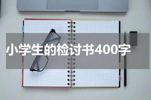 小学生的检讨书400字