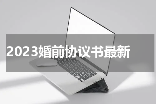 2023婚前协议书最新
