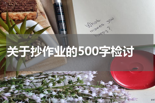 关于抄作业的500字检讨