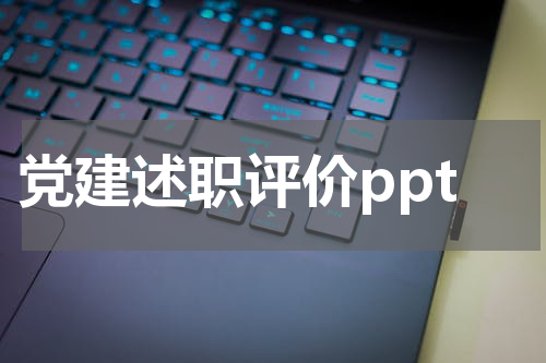 党建述职评价ppt
