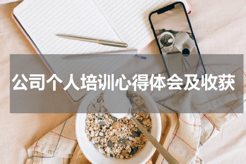 公司个人培训心得体会及收获