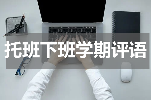 托班下班学期评语