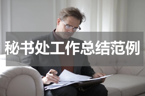 秘书处工作总结范例