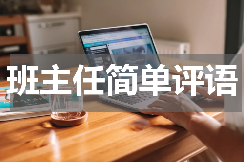 班主任简单评语