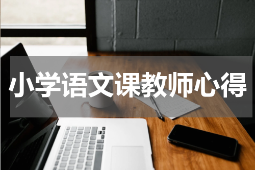 小学语文课教师心得