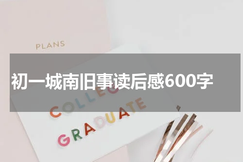 初一城南旧事读后感600字