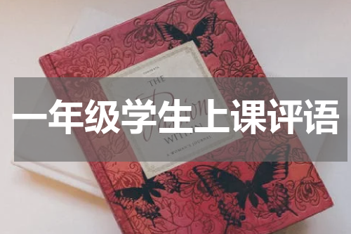 一年级学生上课评语