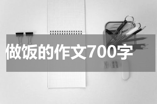 做饭的作文700字