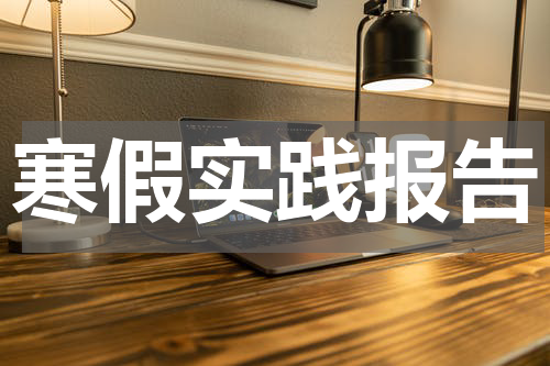 寒假实践报告