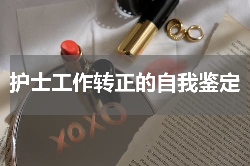 护士工作转正的自我鉴定