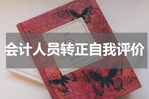 会计人员转正自我评价