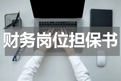 财务岗位担保书