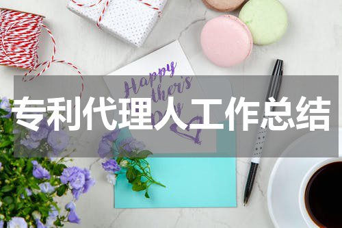 专利代理人工作总结
