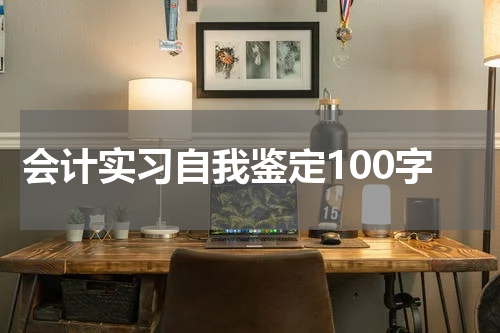 会计实习自我鉴定100字