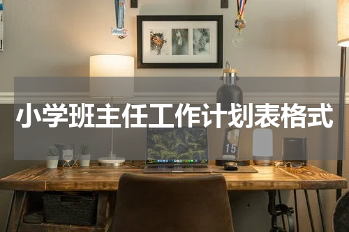 小学班主任工作计划表格式