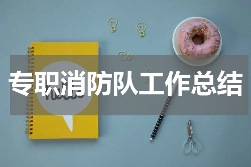 专职消防队工作总结