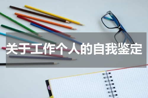 关于工作个人的自我鉴定